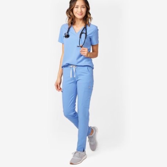 Figs Yola Skinny Scrub Pants - Picture 1 of 4